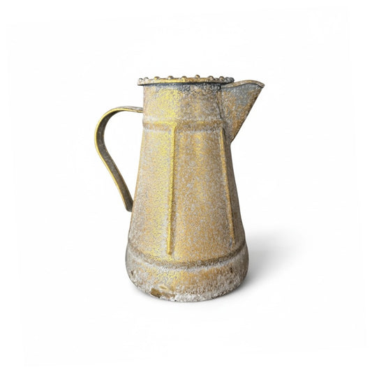 Gold and Grey Pyrite Pitcher - 10"