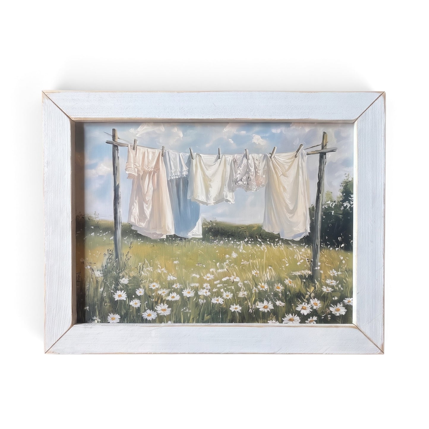 Wildflower Laundry Artwork - 12”x16”