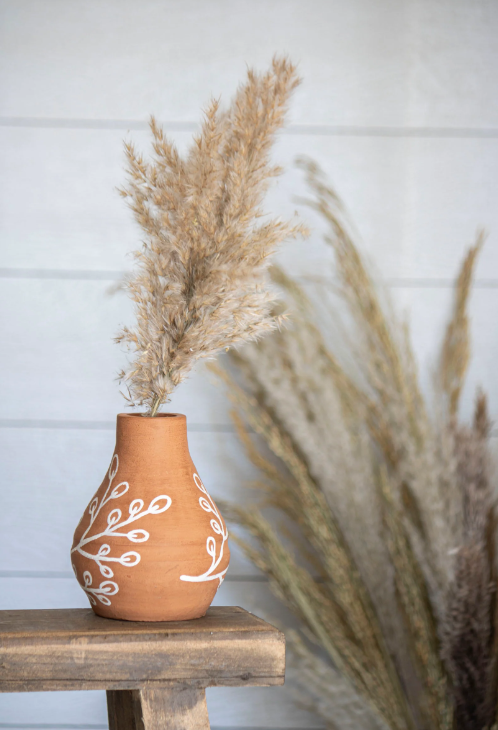 Nicole Terracotta Bud Vase