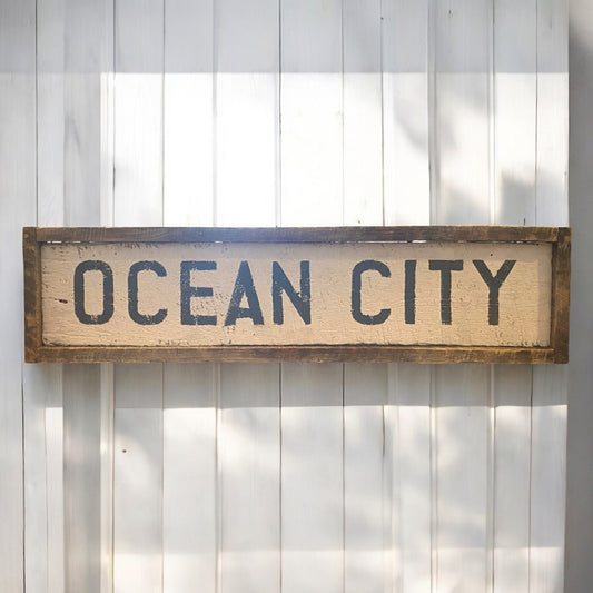 Ocean City Sign - 40"x10.5"