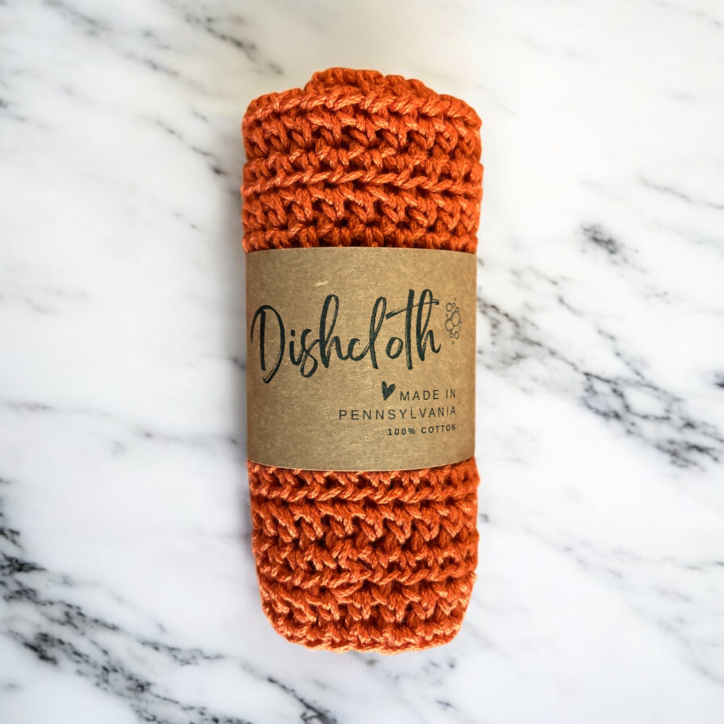 Autumn Inspired Dishcloth 100% Cotton