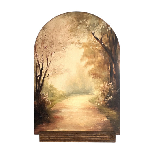 Pretty Path Arch with Stand - 10"x7"