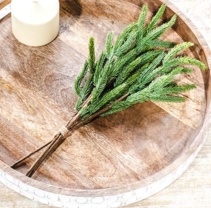 Soft Touch Evergreen Picks - 14"