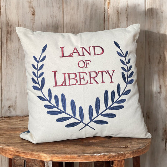 Land of Liberty Pillow - 16"x16"