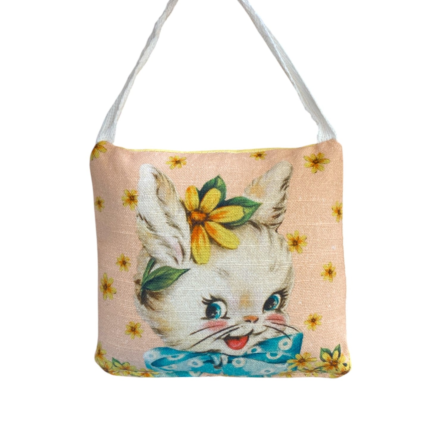 Vintage Easter Mini Pillow - 5"x5"