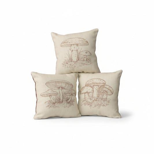Mini Mushroom Pillows - 8"