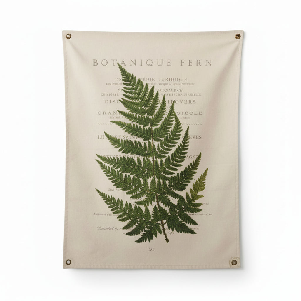 Fern Canvas Wall Hanging - 36"x26"