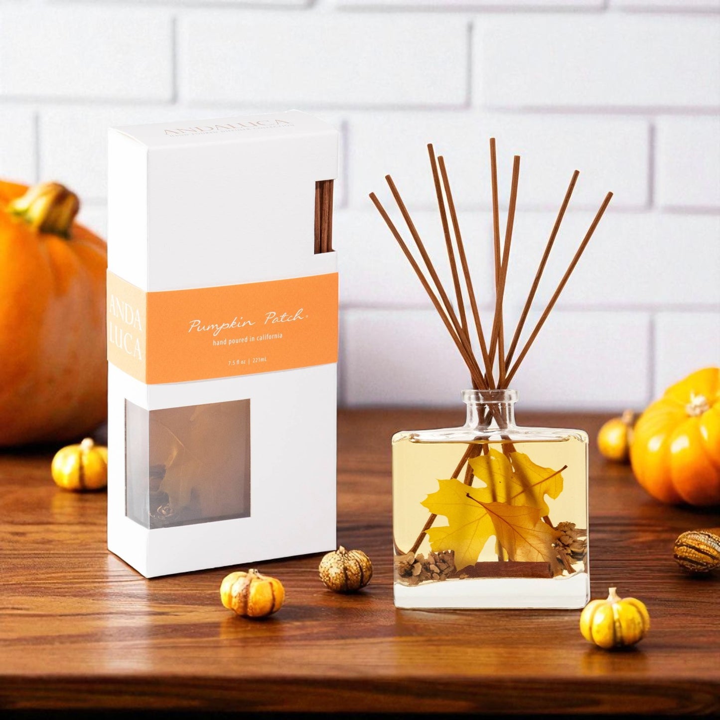 Pumpkin Patch Botanical Reed Diffuser - 7.5floz