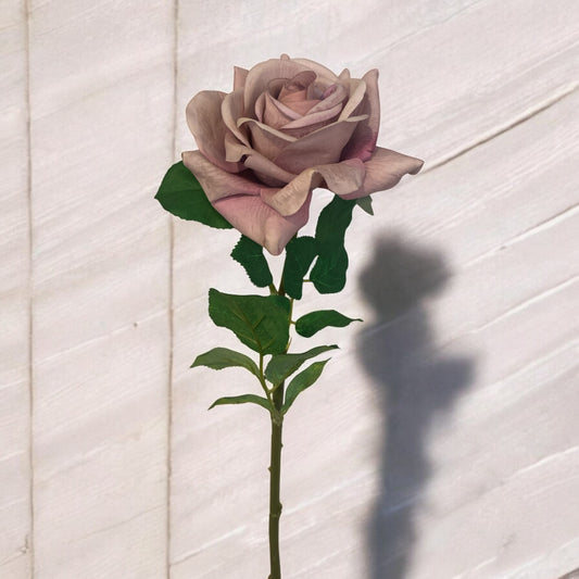Real Touch Light Purple Dutchess Rose Stem - 20"