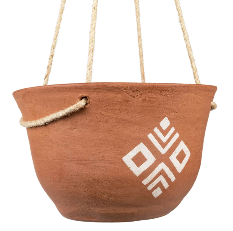 SAGE HANGING TERRACOTTA PLANTER