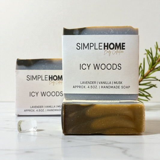 Icy Woods - Handcrafted Artisan Soap Bar