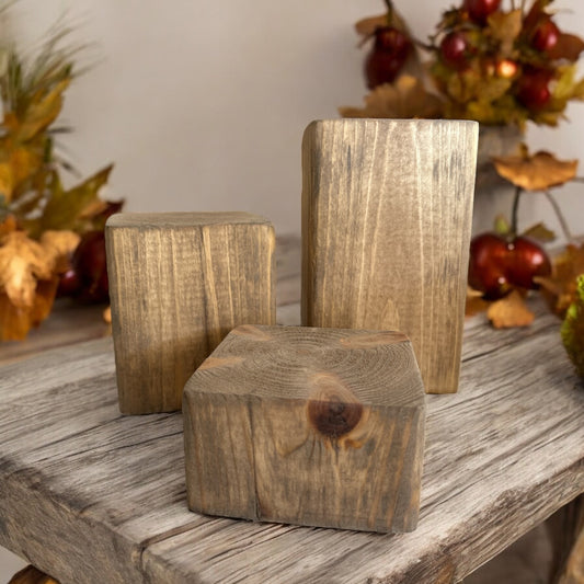 Wooden Pillar Risers