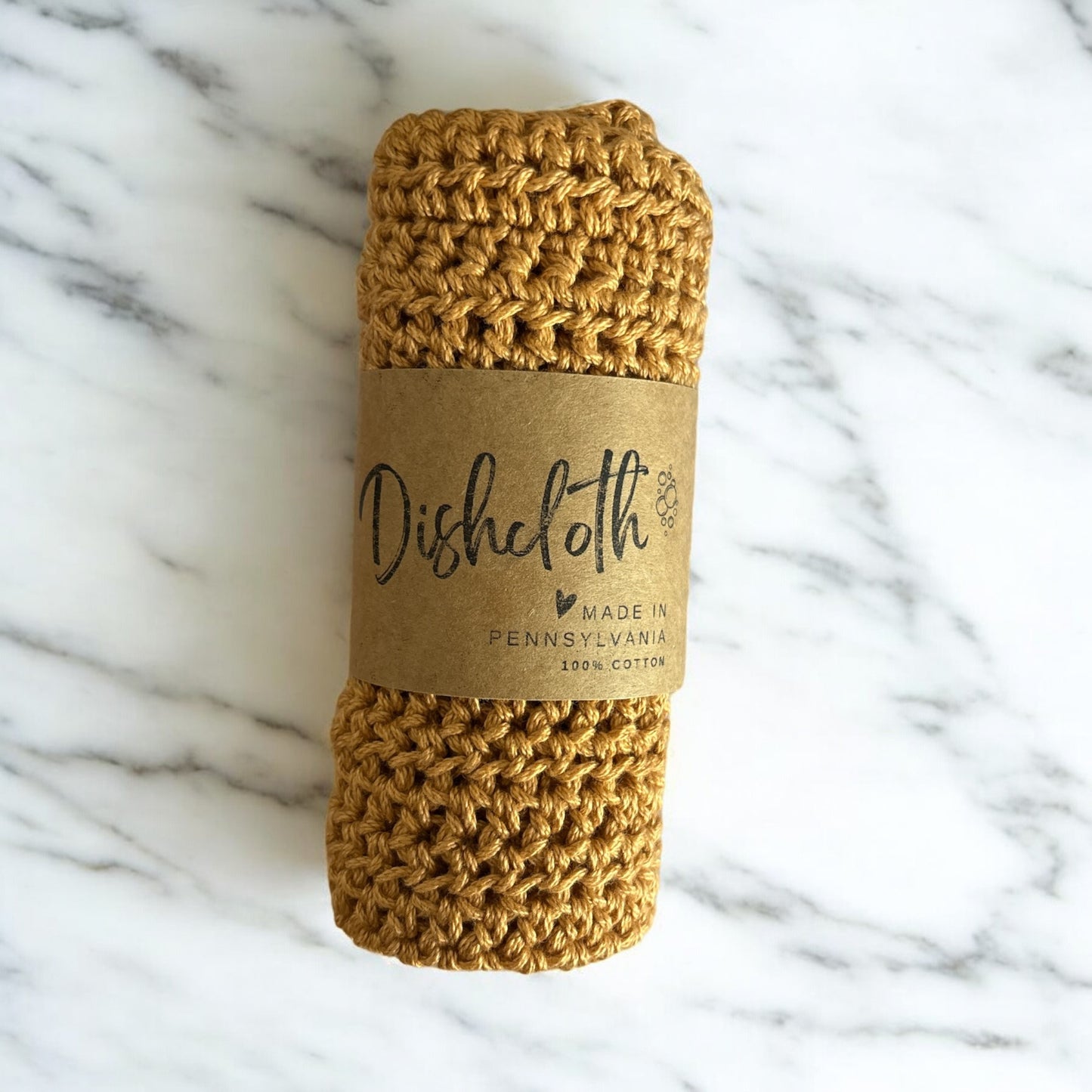Autumn Inspired Dishcloth 100% Cotton