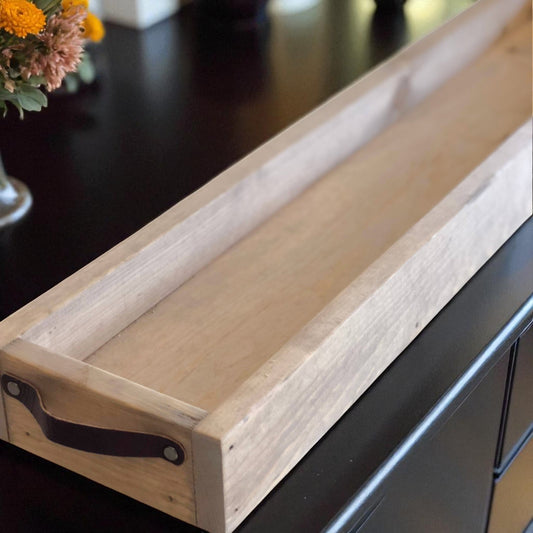 Light Barnwood Table Tray - 36"