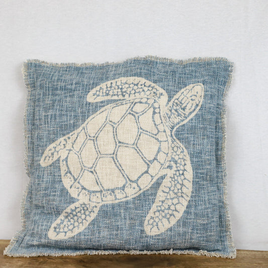 Sea Turtle Throw Pillow - 20"x20"