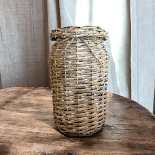 Milk Bucket Willow Vase - 10"