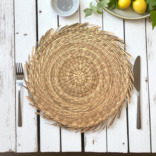Grass Woven Placemat/Charger - 15"