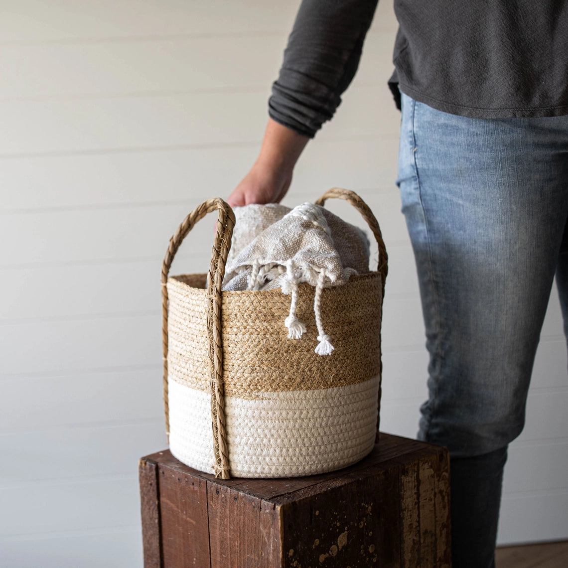 Adria Natural Woven Basket