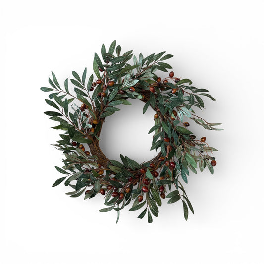 Olive Branch Wreath - 13"
