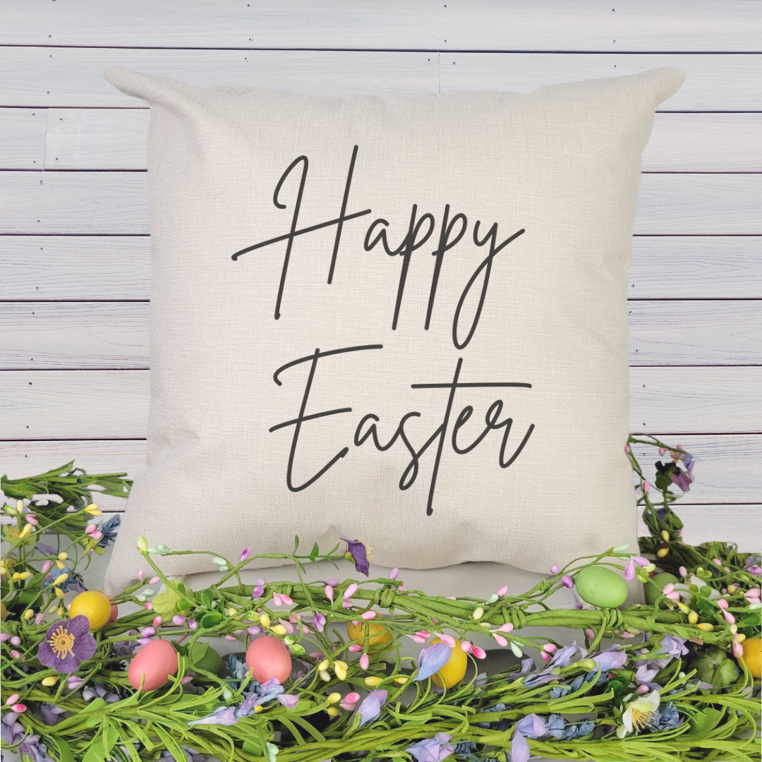 Happy Easter Pillow