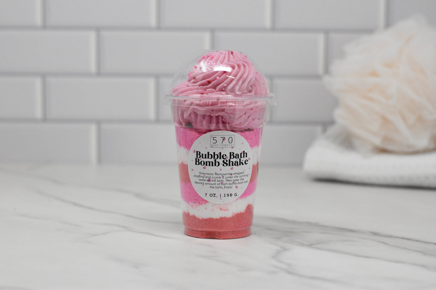 Bubble Bath Bomb Shake