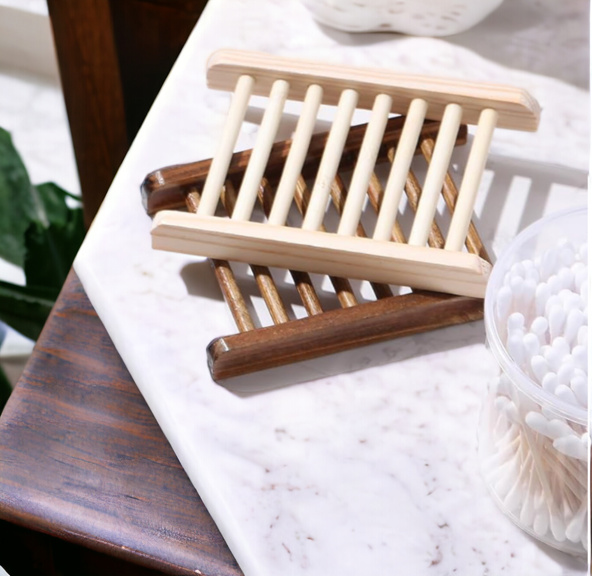 Bamboo Wooden Soap Dish